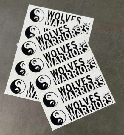 warrior stickers